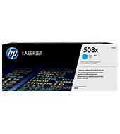 HP 508X High Yield Original Cyan LaserJet Toner Cartridge (~9,500 pages)