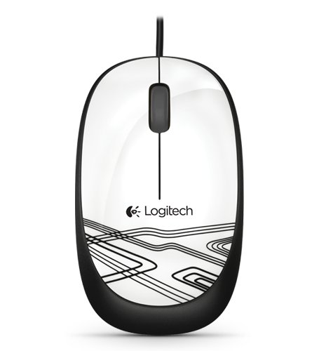 Logitech Mouse M105 - White