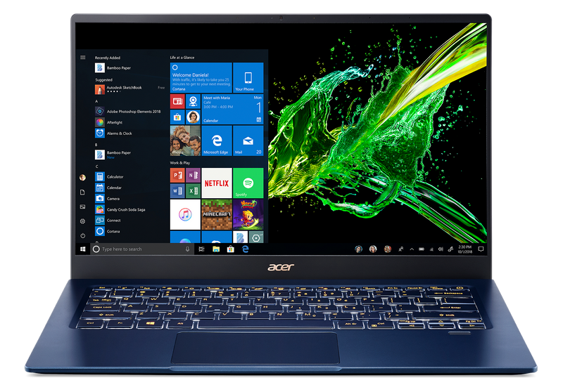 "Swift 5, i7-1065G7, 14"" Touch FHD IPS (1920x1080), 16G RAM, 1024G PCIe SSD, NVIDIA GeForce MX250, AX+BT5,WIN10H, 1YR MAIL IN"