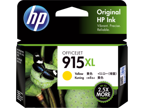 HP 915XL Yellow Original Ink Cartridge