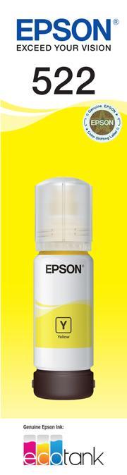 Epson 522 Yellow Ink Bottle - ET-2710