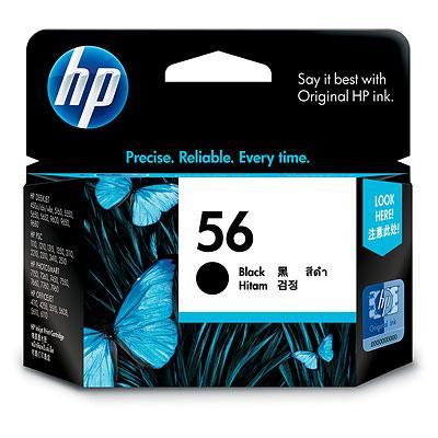 HP No.56 BLACK INKJET CARTRIDGE