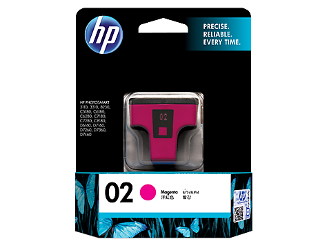 HP 02 AP MAGENTA INK CARTRIDGE