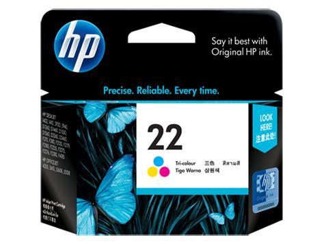 HP 22 TRICOLOR AP INKJET PRINT CARTRIDGE AP
