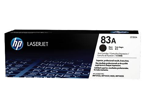 HP LaserJet 83A Black Toner Cartridge for HP LaserJet Pro MFP M125 / M127