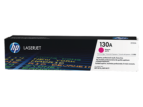 HP 130A Magenta LaserJet Toner Cartridge-M153/M176/M177