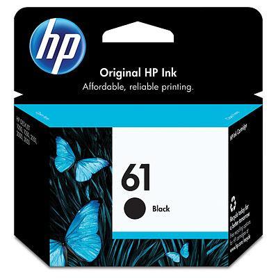 HP 61 Black Inkjet Print Cartridge