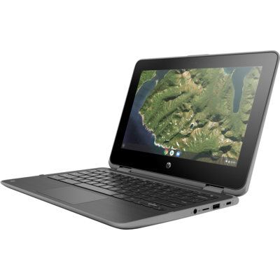 "HP Chromebook x360 11 G2, 11.6"" HD Touch, Celeron N4000, 4GB, 32GB eMMC, Chrome 64 , Storm Gray, 1Yr RTB Warranty"