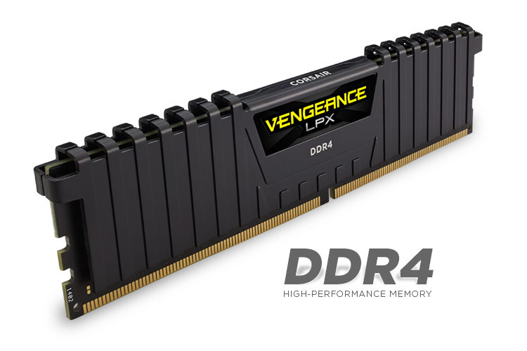 CORSAIR Vengeance LPX 16GB (2x8GB) DDR4 DRAM DIMM 3000MHz Unbuffered 15-17-17-35 Black Heat spreader 1.35V XMP 2.0