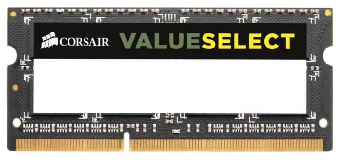 CORSAIR Value Select 4GB (1x4GB) DDR3 DRAM SODIMM 1333MHz Unbuffered C9 1.5V