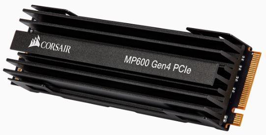 CORSAIR Force MP600 series Gen4 NVMe PCIe M.2 SSD 2TB; Up to 4,950MB/s Sequential Read, Up to 4,250MB/s Sequential Write