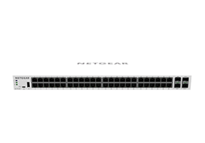 NETGEAR Insight Managed 52-port Gigabit Ethernet Smart Cloud Switch with 2 SFP and 2 SFP+ 10G Fibre ports (GC752X)
