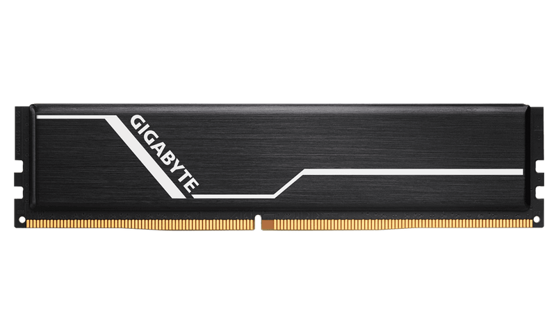 Gigabyte, 8GB, DDR4-2666, 1.2V, XMP 2.0, Black Heat Spreaders, Limited Lifetime Warranty