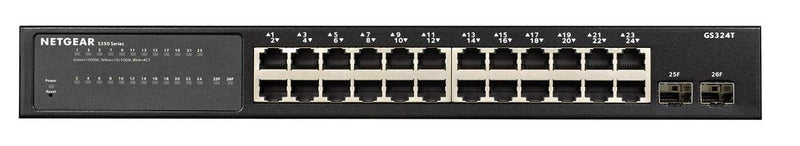 S350 Series 24-port Gigabit Smart Managed Pro Switch with 2 x SFP Ports