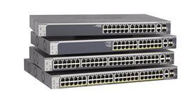 NETGEAR S3300-52X-PoE+ - ProSAFE 48-port PoE+ Gigabit Stackable Smart Switch, 4x10G ports (2x RJ45 & 2x SFP+)