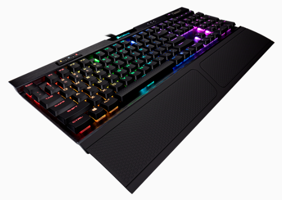 CORSAIR K70 RGB MK.2 LOW PROFILE Mechanical Gaming Keyboard Cherry MX Red