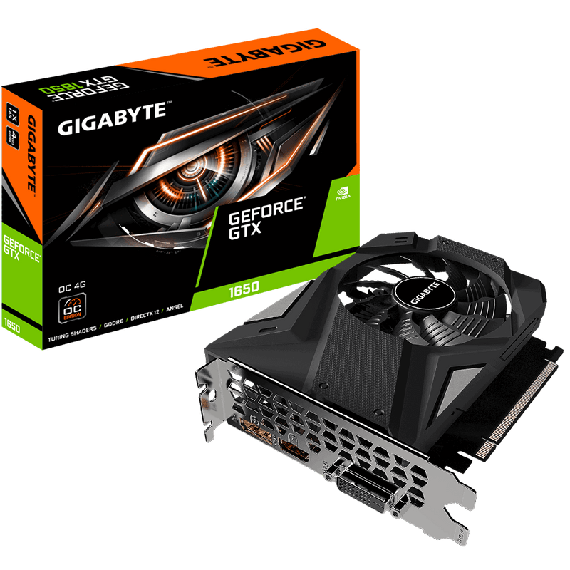 GIGABYTE NVIDIA GeForce GTX 1650 D6 OC 4G