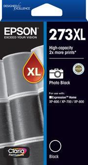 273XL High Capacity Claria Premium Photo Black ink