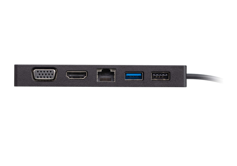 Aten USB-C Single-View Multiport Mini Dock. HDMI/VGA, Single View:3840*2160@30, 1x USB3.1 with power pass through