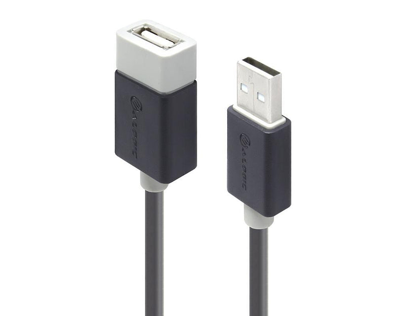 ALOGIC 0.5m USB 2.0 Type A to Type A Extension Cable - Male to Female - MOQ:20