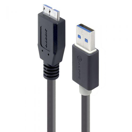 ALOGIC 1m USB 3.0 Type A to Type B Micro Cable - Male to Male - MOQ:7