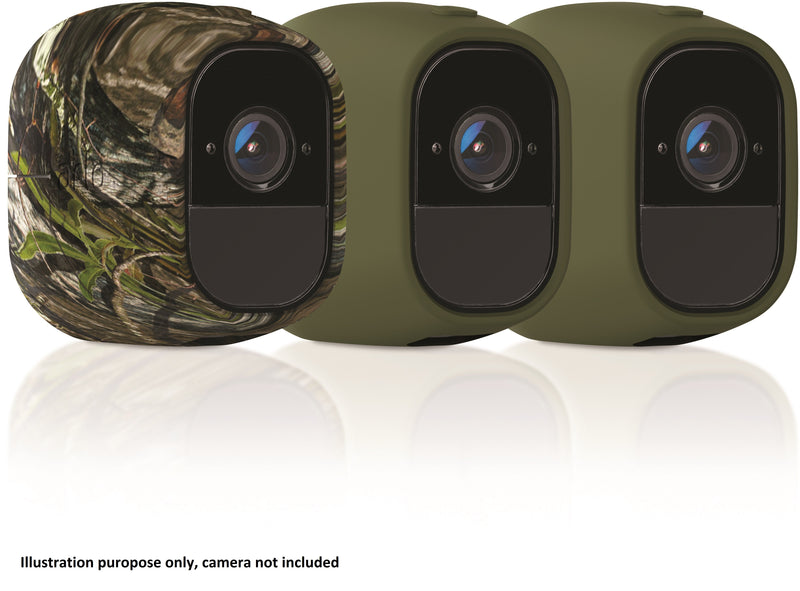 ARLO PRO REPLACEABLE UV RESISTANT 2x GREEN, 1x CAMOUFLAGE SILICONE SKIN (PACK OF 3)