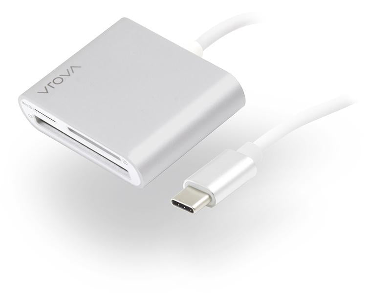 ALOGIC USB-C Multi Card Reader - Micro SD, SD & Compact Flash - Prime Series  - MOQ:2