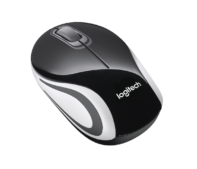 Logitech Wireless Mini Mouse M187 - Black